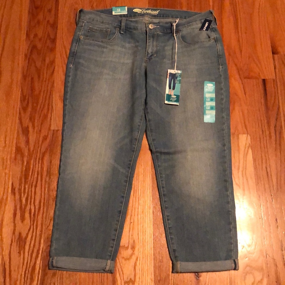 Jeans Old Navy boyfriend skinny size 12